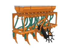 Seed Cum Fertilizer Drill