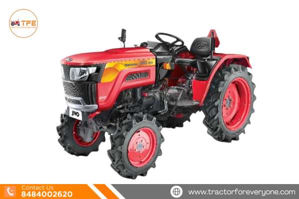 Side view of MAHINDRA JIVO 225 DI 4WD Tractor